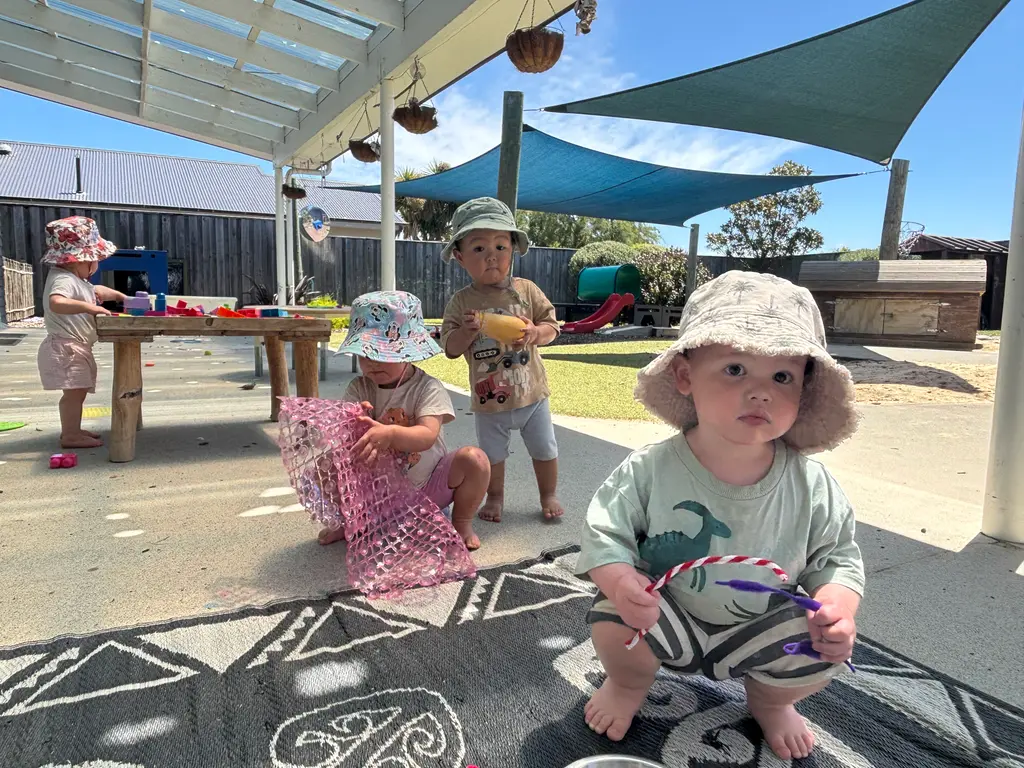 Ōtipua Grove sheltered outdoor play area
