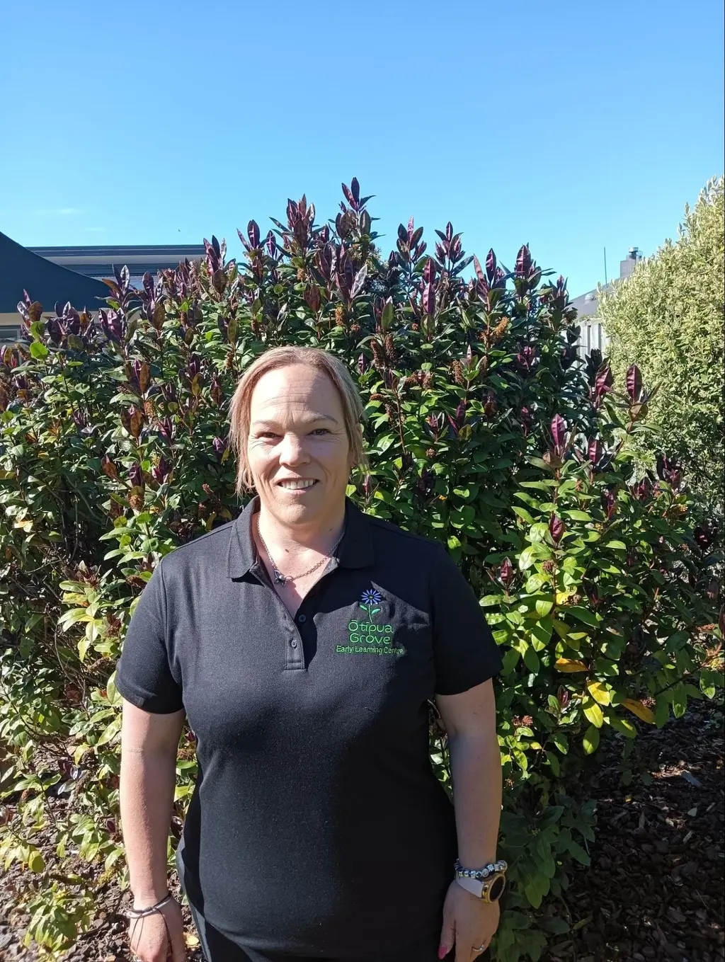 Jo Rusbatch, Kauri Kaiako at Ōtipua Grove
